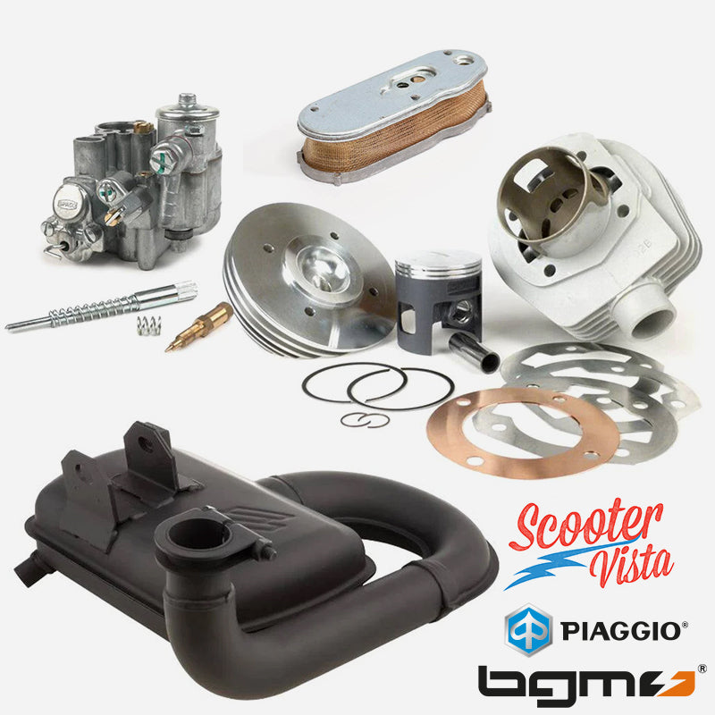 Scooter Vista BGM Vespa 177/187 Cylinder Kit Bundle Set