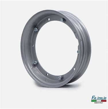 FA Italia Vespa & LML 350-10 Silver Wheel Rim