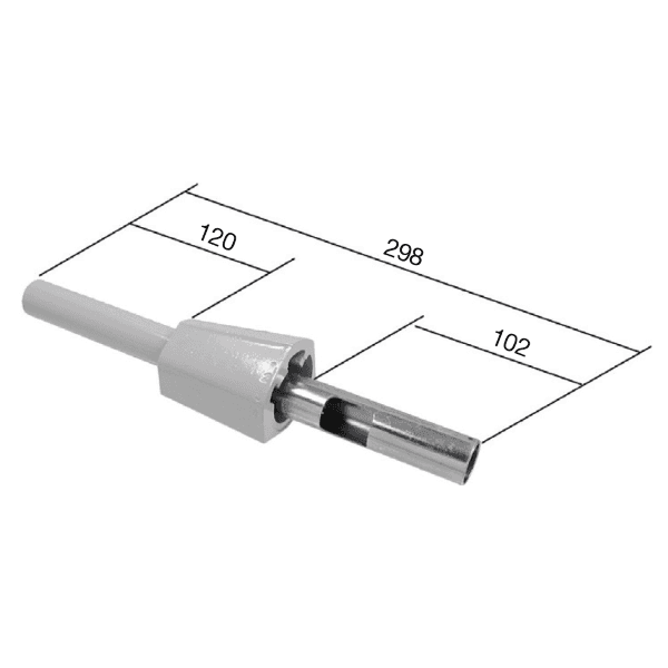 RMS Vespa Mk1 PX PE Handlebar Gear Selector Tube (without Indicator)