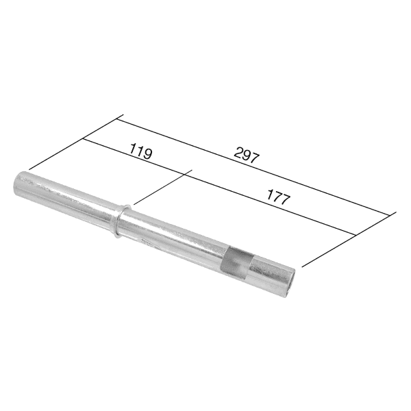 RMS Vespa PX PE EFL MY & T5 Handlebar Throttle Tube