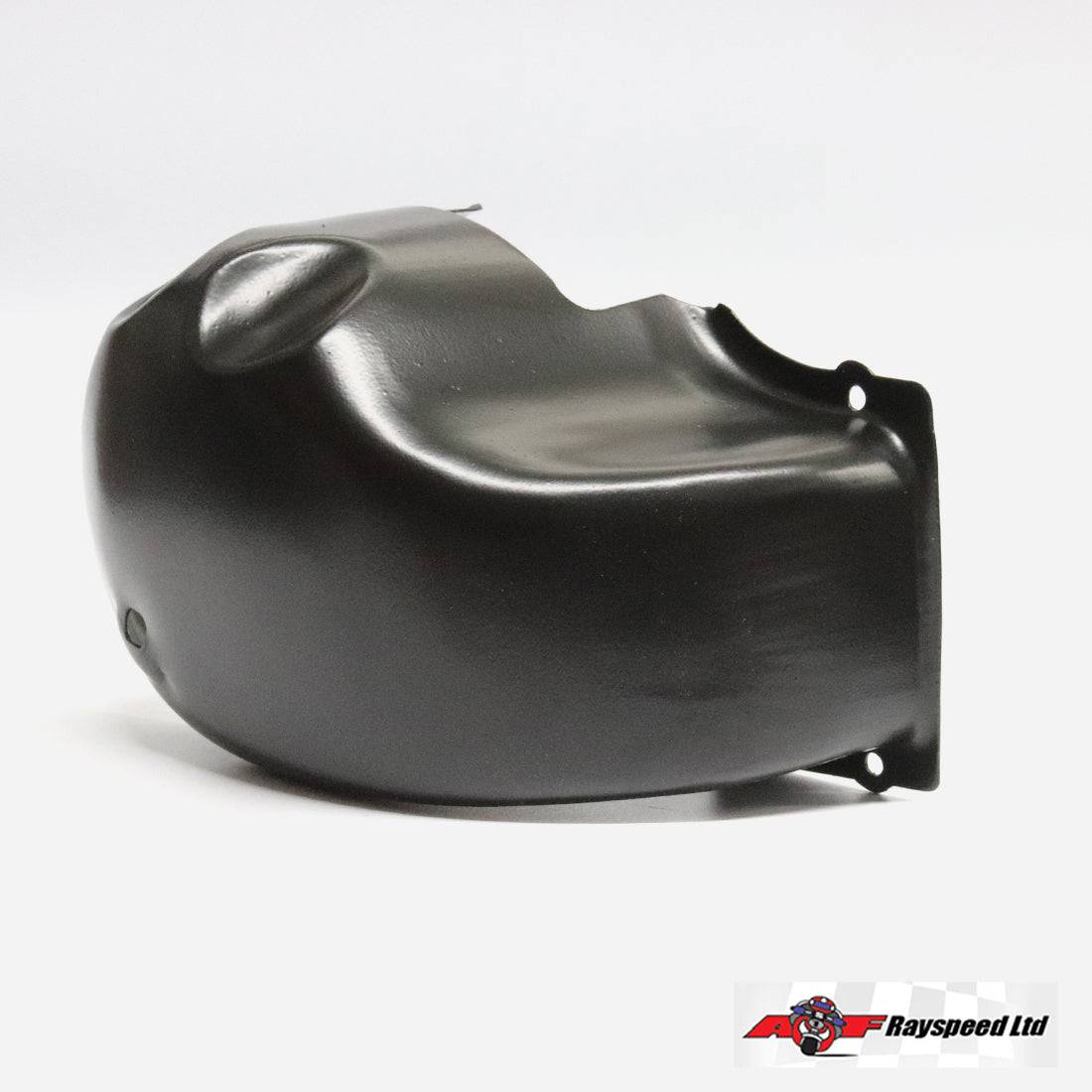 A.F. Rayspeed Lambretta DL/GP Cylinder Cowl Black (wide exhaust slot)