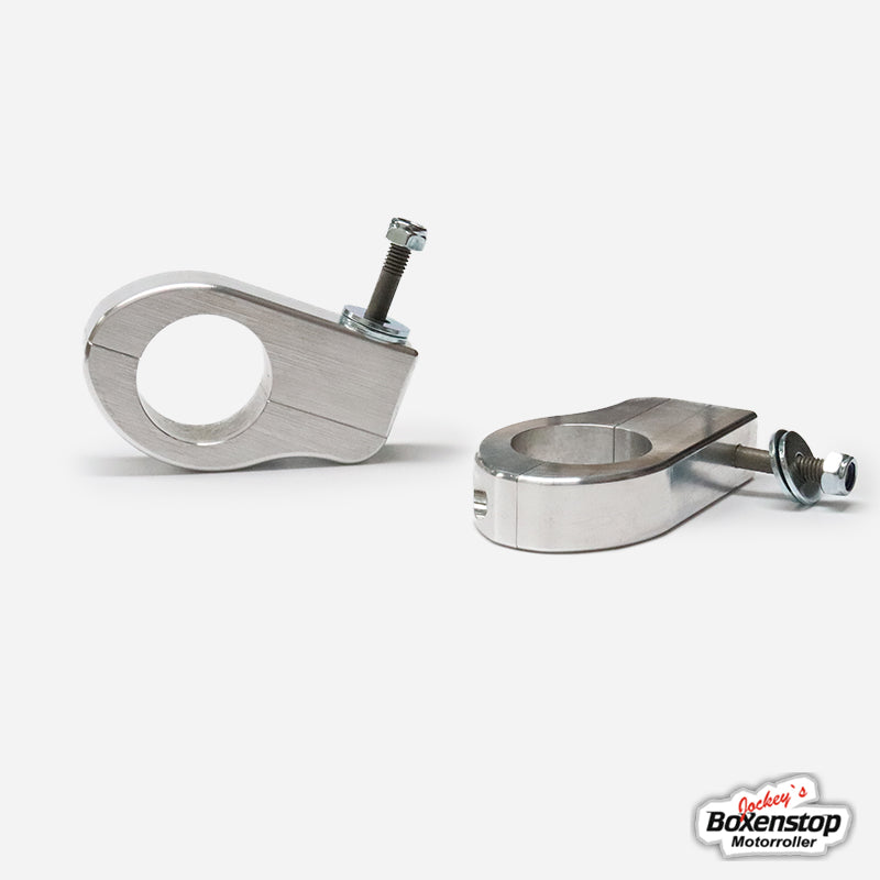 Jockeys Boxenstop Lambretta Series 2 & 3 LI SX TV DL GP Aluminium Damper Bracket Set