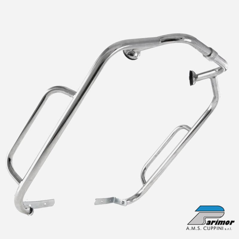 Cuppini Vespa & Lambretta 2 Part Chrome Front Crash Bars – Scooter Vista