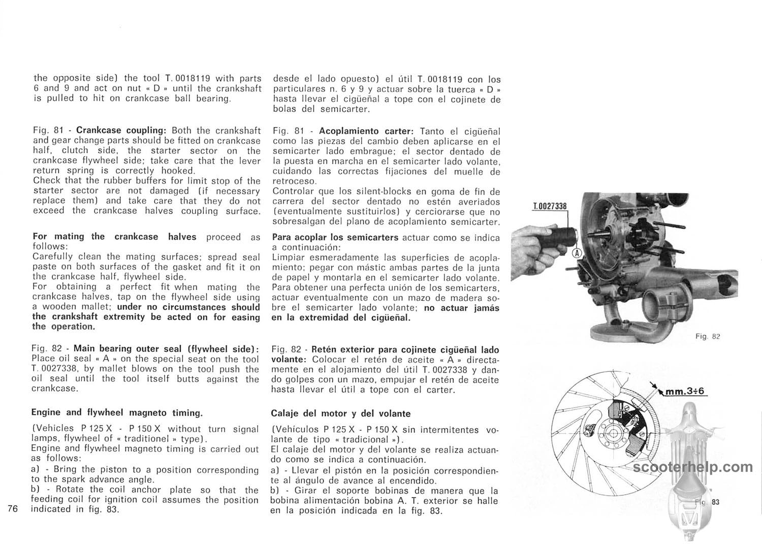 Vespa Gasket Set