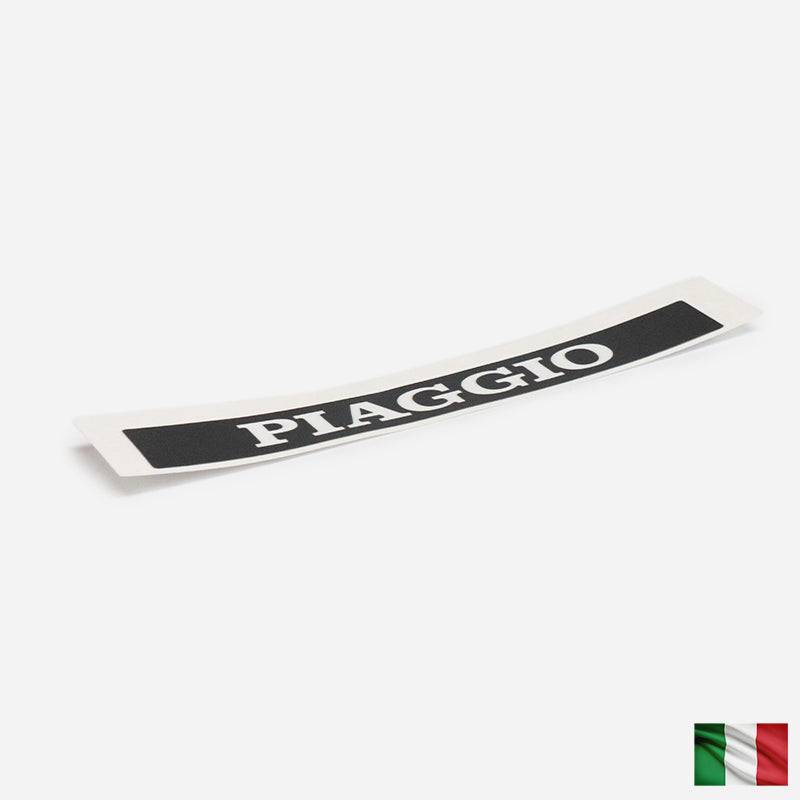 Vespa PX PE EFL Piaggio Black Rear Seat Sticker