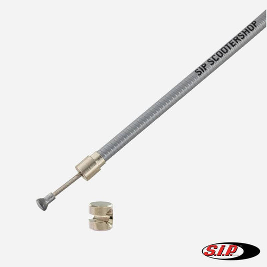 SIP PERFORAMCE Stainless Steel Vespa PX PE EFL M.Y. T5 Grey Clutch Cable