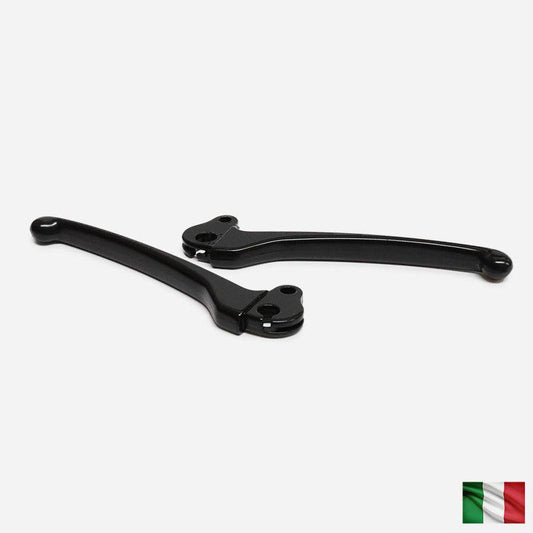 Vespa T5 Black Clutch & Brake Lever Set